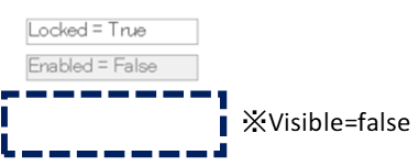 Locked・Enabled・Visible